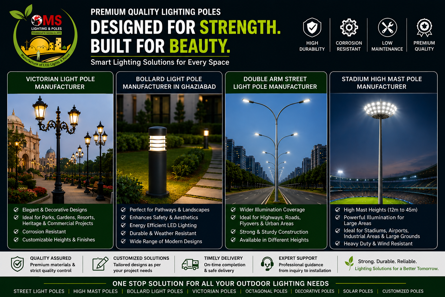 Victorian Light Pole Manufacturer: Elegant Lighting Solutions for Modern and Heritage Landscapes